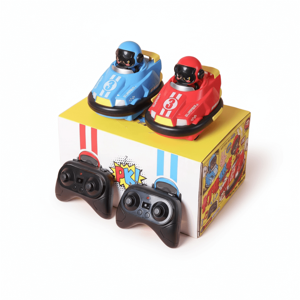 2-Player RC Drift Kart Toy - Collision & Eject Feature | KidsToyLover