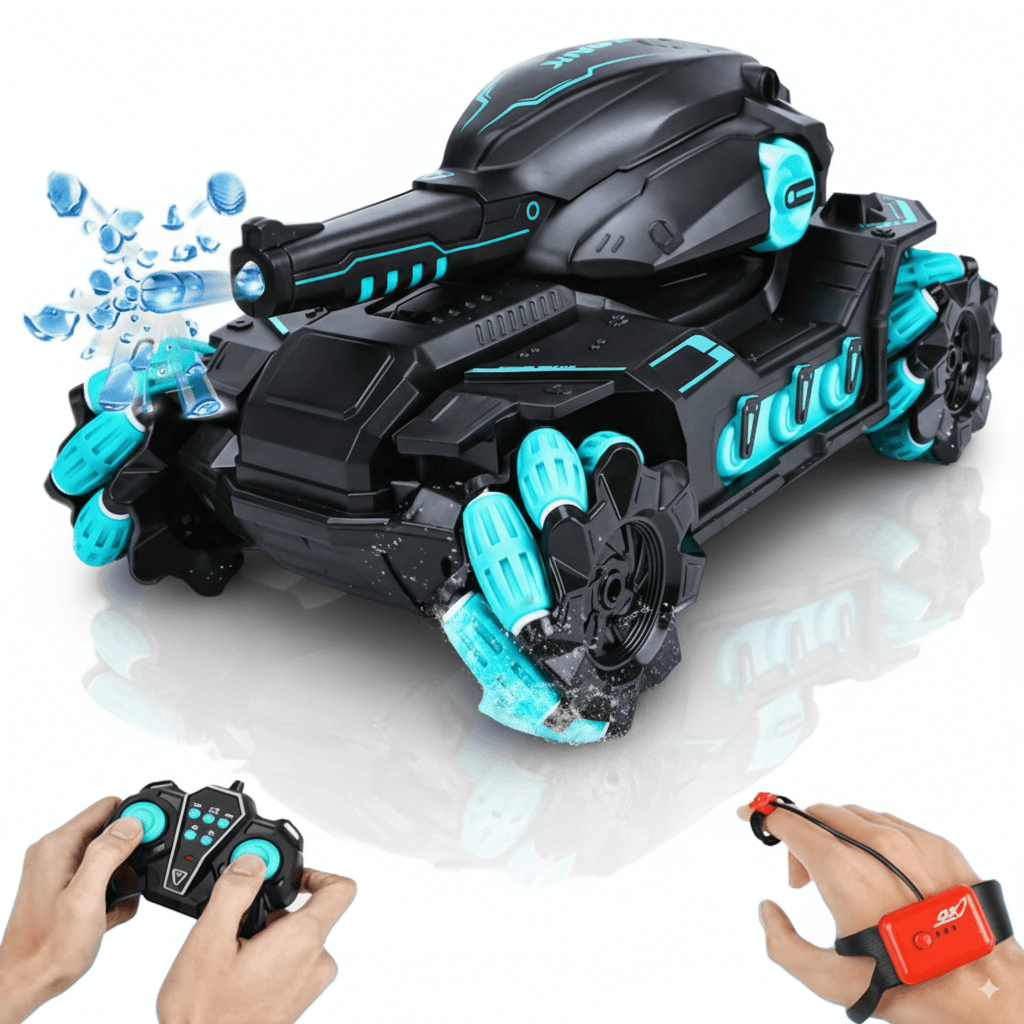 Electric Water Bomb Tank RC Toy - Remote Control Battle Car for Kids | KIDS TOY LOVER