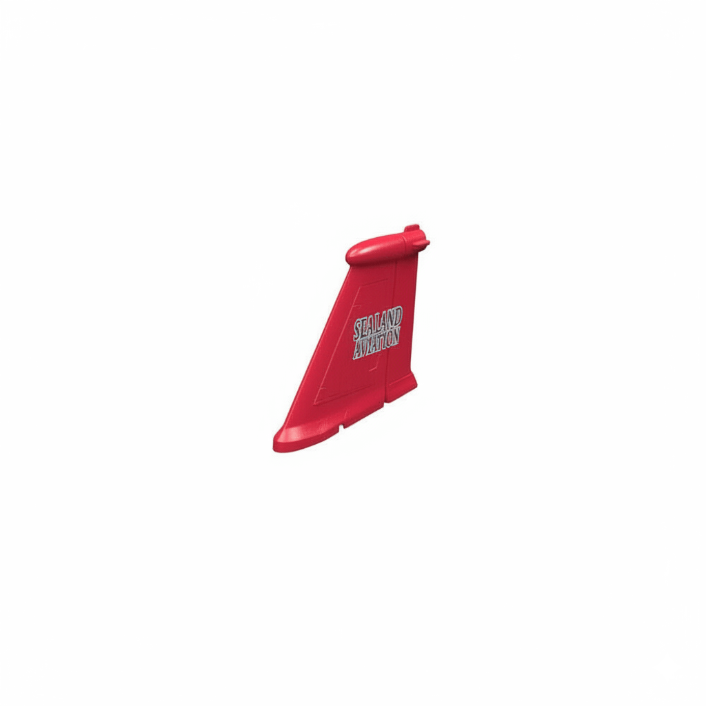 Xiaxiu H650 Raptor RC Plane Accessories - Vertical tail Red