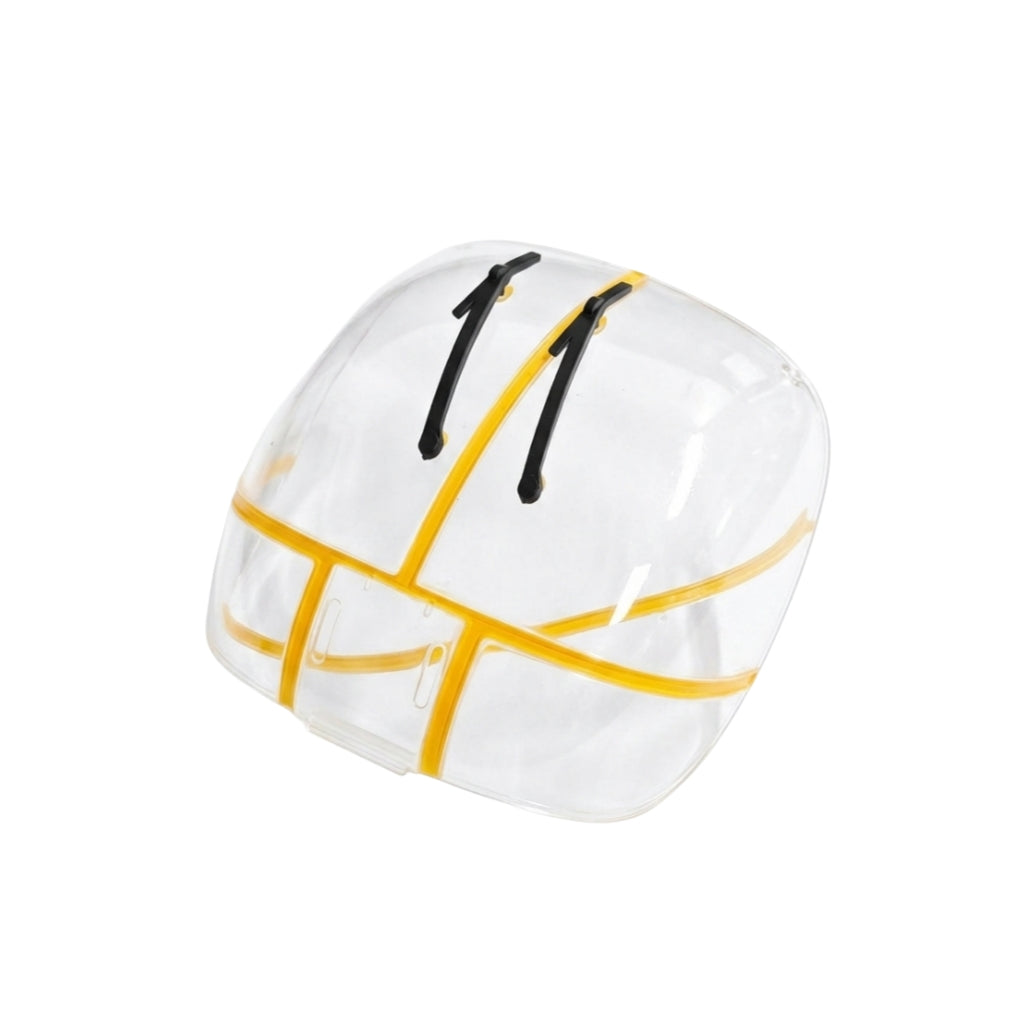 RC ERA C180 clear cockpit canopy windshield with wipers in yellow