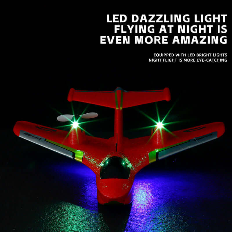 ZY-425 RC Aircraft: Durable All-Terrain Water, Land, Air Plane with LED ...
