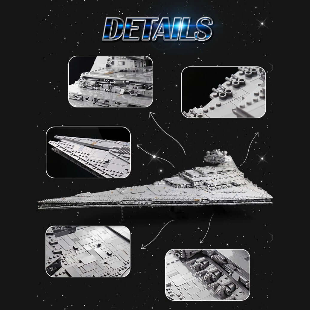 11885pcs Star War Ship Model Blocks por Mould King - Kidstoylover