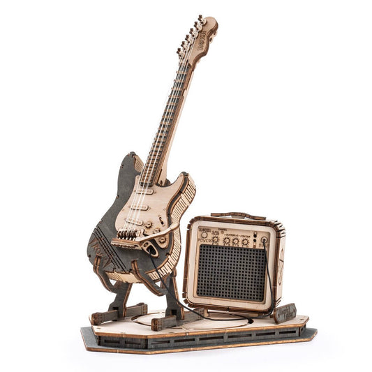 3D DIY электрическая гитара головоломка | Kidstoylover