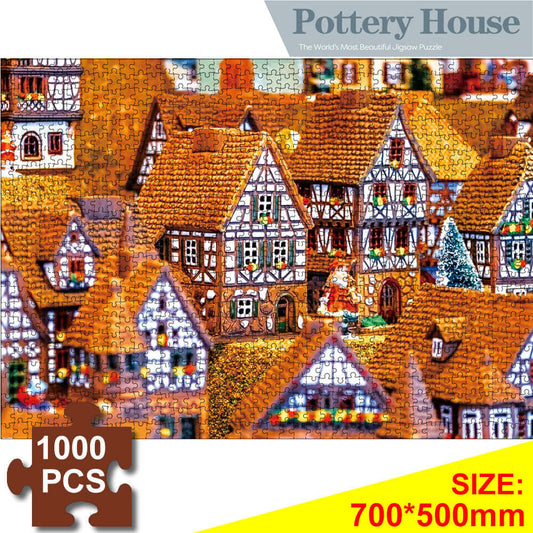 1000-Pc 'Pottery House' Jigsaw | Puzzles Kidstoylover