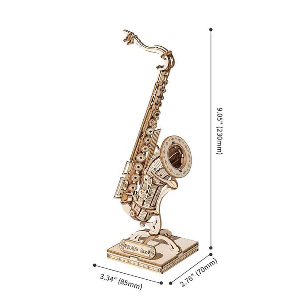 Saxophone moderne 3D Puzzle Kit | Kidstoylover - Creative bricolage jouet cadeau