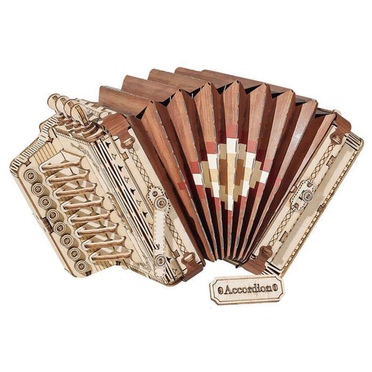 Modèle en bois accordéon 3D DIY | Kidstoylover-Apprendre et créer