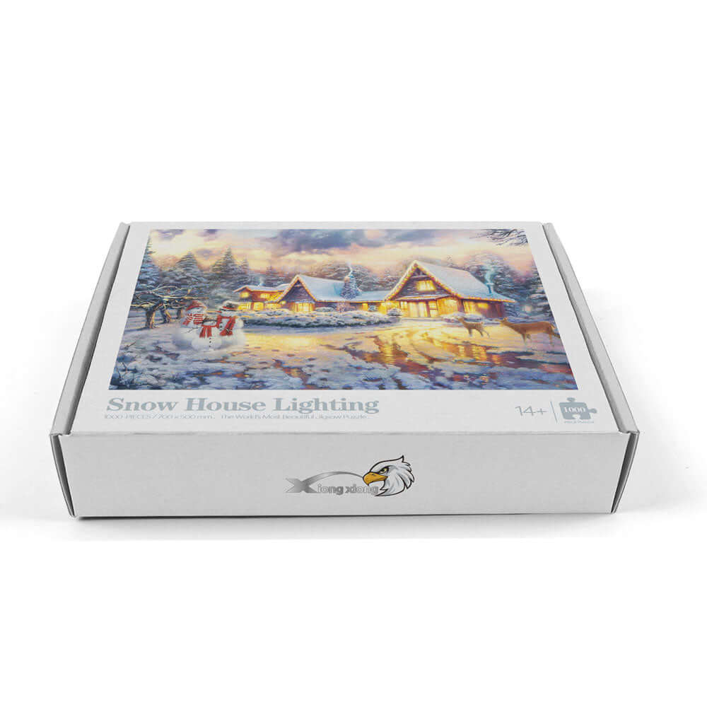 Kidstoylover: головоломка для освещения снежного домика из 1000 деталей