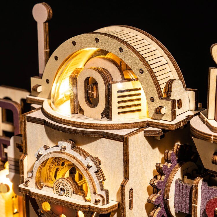 ROKR Fábrica de Chocolate Run | Kidstoylover – Quebra-cabeça 3D inovador