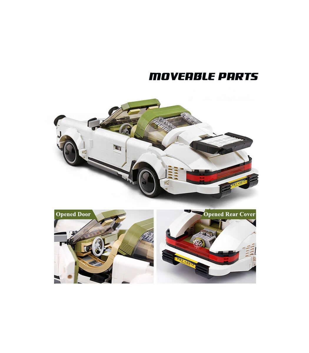 Mould King Porsche 911 Targa Model | Kidstoylover