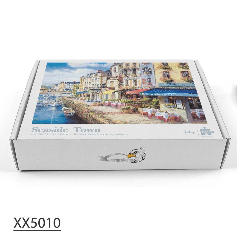 1000-Pc Seaside Town Puzzle Experience | KidsToyLover