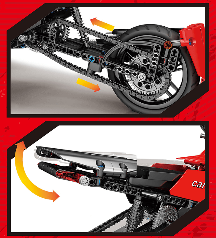 Kidstoylover: Mould King Technic Spyder Motorcycle