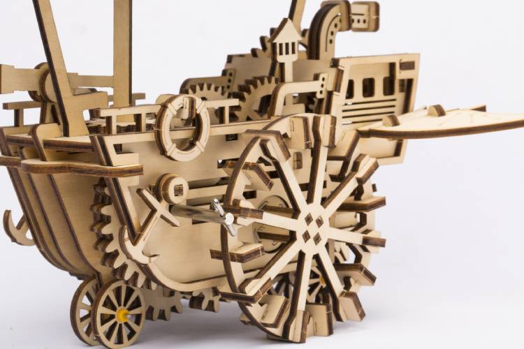 Vintage Air Vehicle Puzzle | Kidstoylover - Engaging DIY 3D Model
