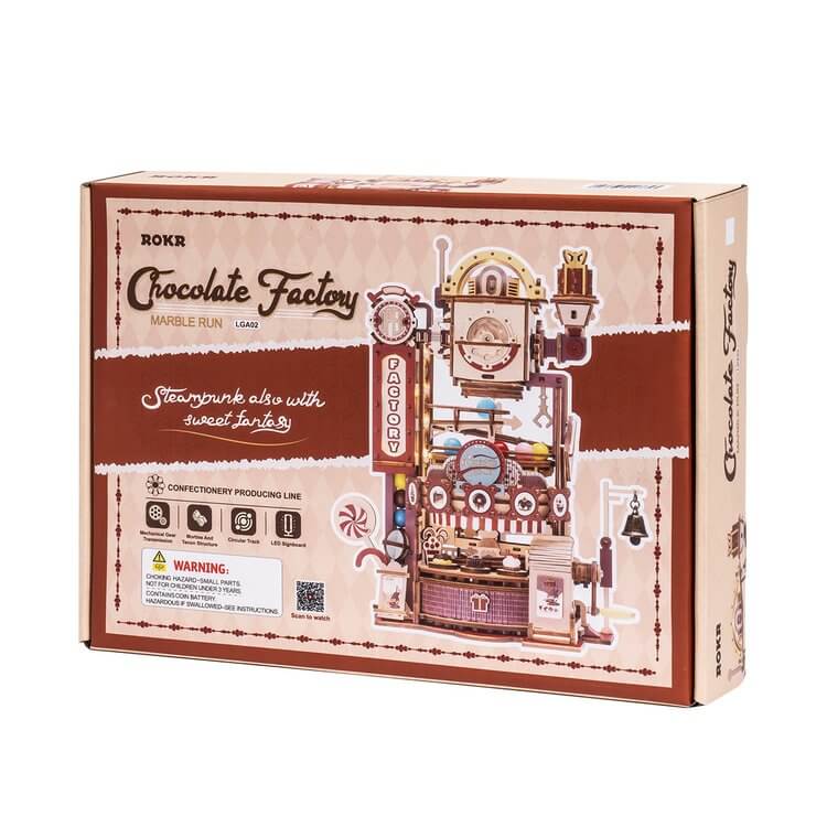 Rokr מפעל השוקולד rokr | kidstoylover-פאזל 3D חדשני