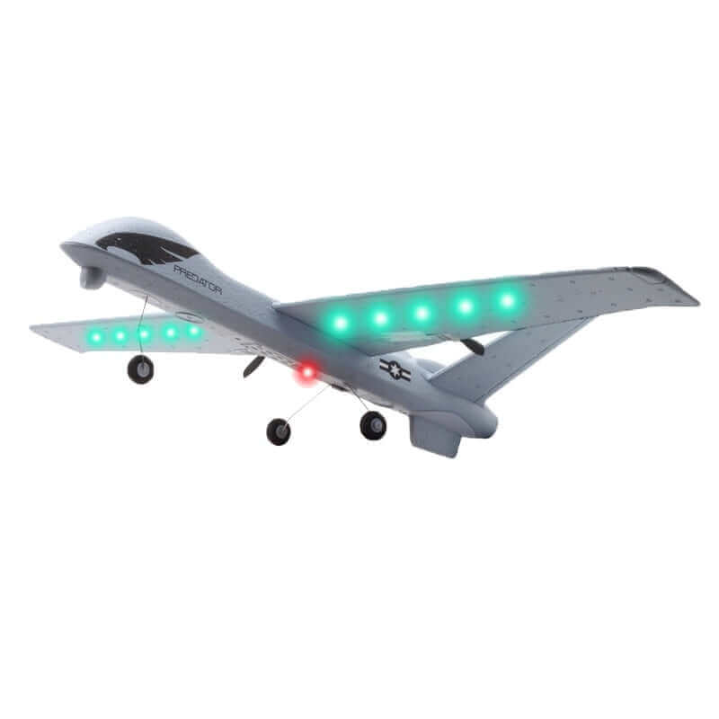 प्रीडेटर Z51 RC हवाई जहाज - 2.4G 2CH फ्लाइंग मॉडल ग्लाइडर टॉय