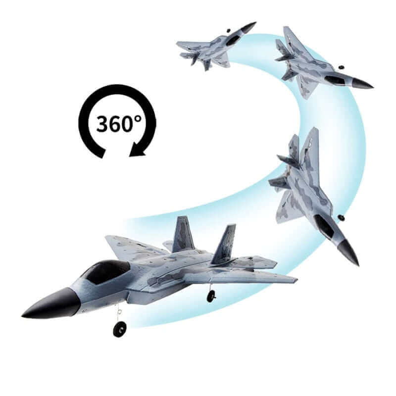 Jinming F-22 4CH modèle d'avion volant RC jouet télécommande avion de chasse jouets pour enfants Jinming F-22 4CH modèle d'avion volant RC jouet télécommande avion de chasse jouets pour enfants