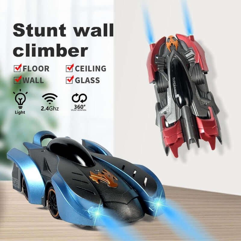 Wall Climber Remote Control Car That Drives Up Walls Anti-Gravity