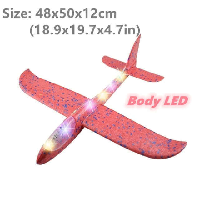 LED Foam Airplane - Fun Outdoor Toy for Kids | KidsToyLover
