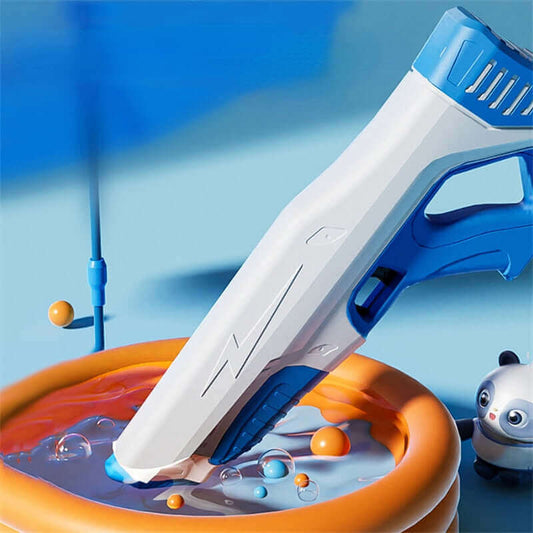 Pistola de água elétrica elétrica autoescorvante brinquedo piscina de alta pressão crianças adultos ao ar livre praia grande capacidade verão