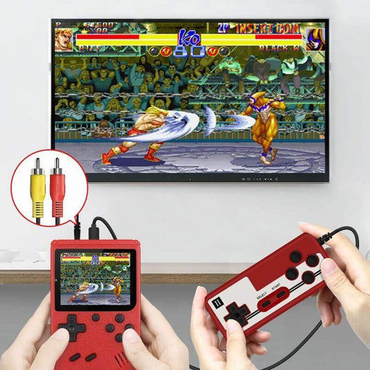 Retro Taşınabilir Mini Elde Taşınabilir Video Oyun Konsolu - 8-Bit 3.0 İnç Renkli LCD - Dahili 400 Oyun - Şimdi KidsToyLover'da Alışveriş Yapın