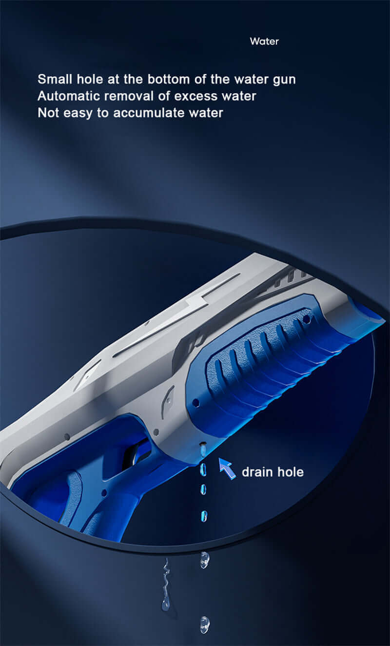 Self-priming Electric Electronic Water Gun High Pressure gun - Kidstoylover
