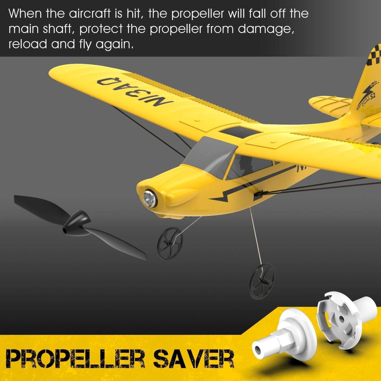 the Sport Cub S2 RC Plane with 3CH Control | Kids Toy Lover