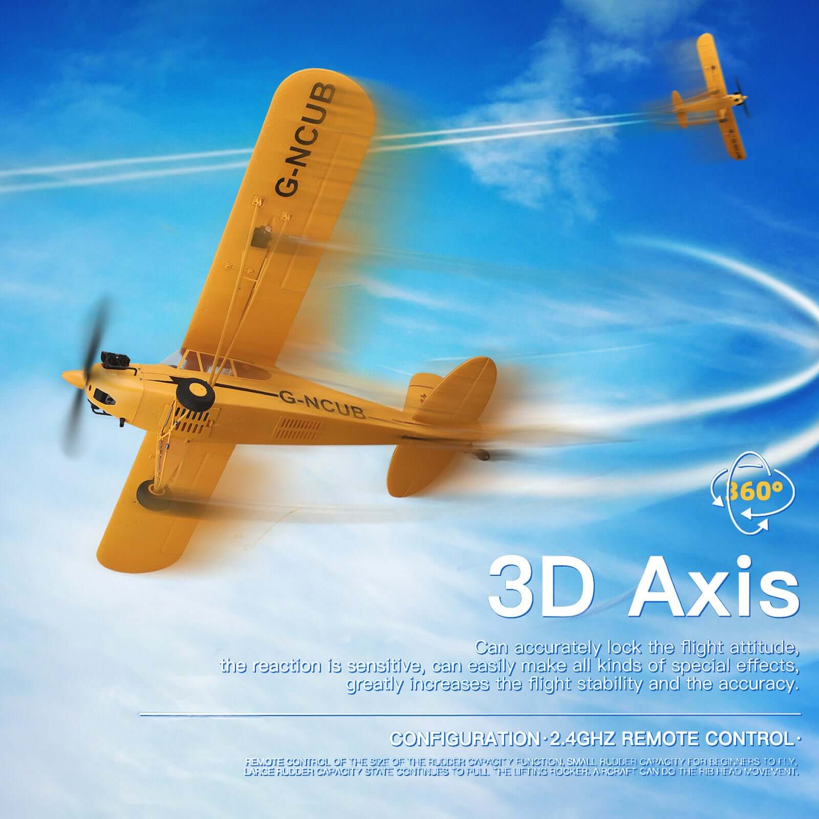 kidstoylover A160 RC Airplane 4 Channels