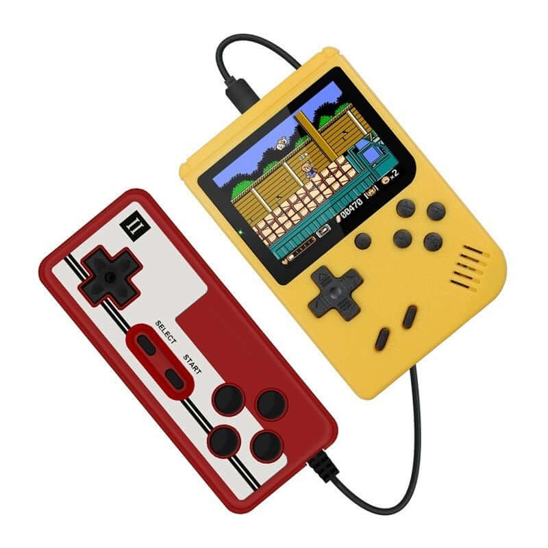 Retro Portable Mini Handheld Video Game Console - 8-Bit 3.0 Inch Color LCD - Built-in 400 Games - Shop Now at KidsToyLover