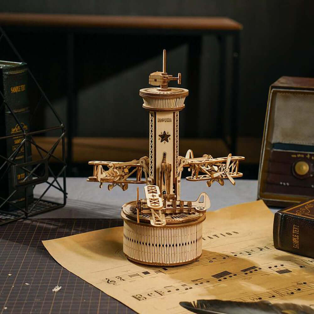 3D Control Tower Music Box Puzzle | Kidstoylover