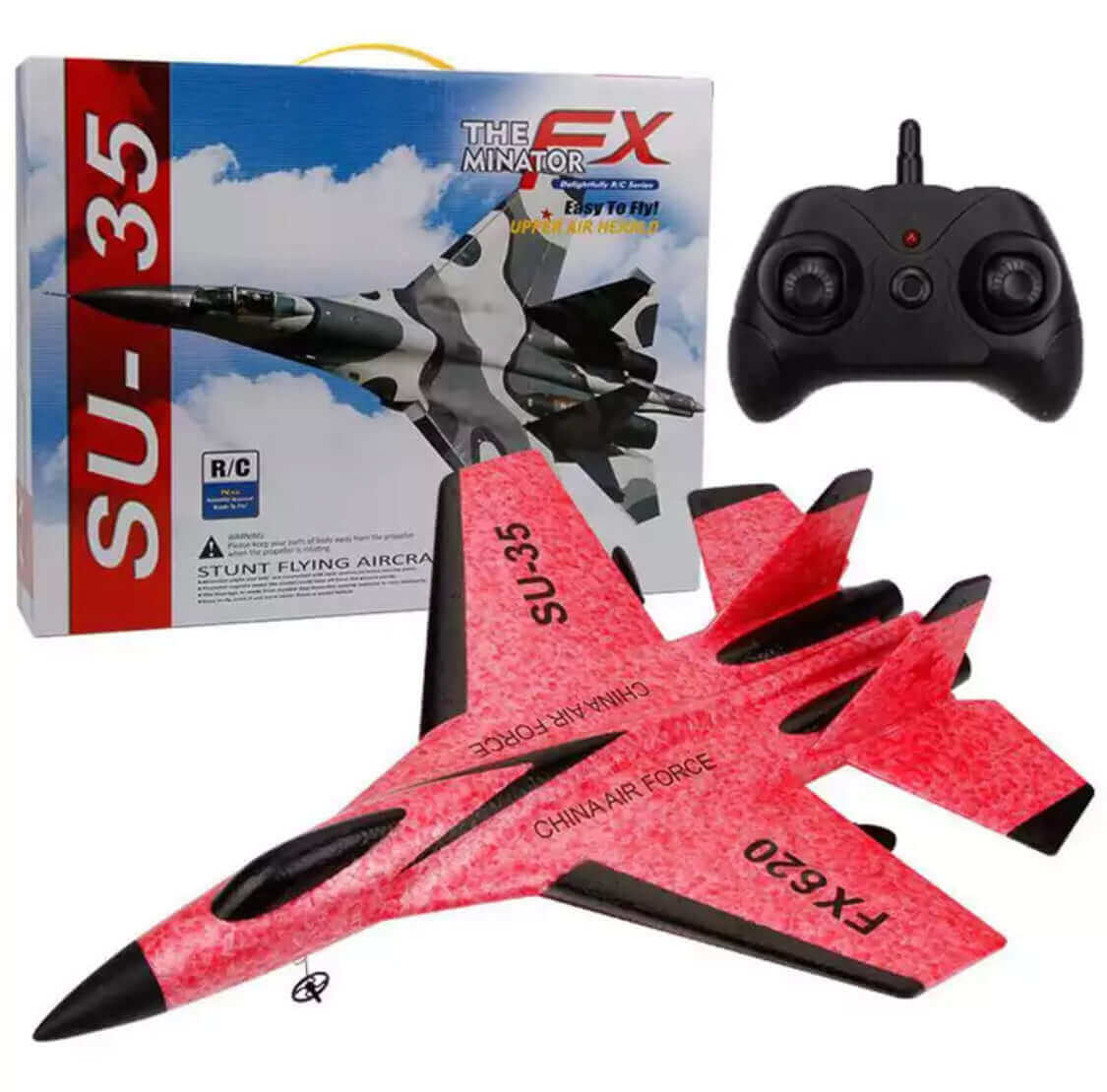 Nuevo SU-35 RC Avión de Control Remoto Control Remoto Fighter Hobby Avión Planeador Avión EPP Juguetes de Espuma RC Avión Niños Regalo