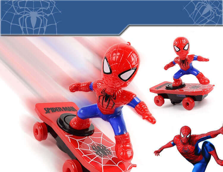 Smoby - Monopattino a tre ruote Spidey, 7600750909, +3 anni, in metallo, regolabile, portata max 20 Kg, ruote silenziose Smoby - Monopattino a tre ruote Spidey, 7600750909, +3 anni, in metallo, regolabile, portata max 20 Kg, ruote silenziose