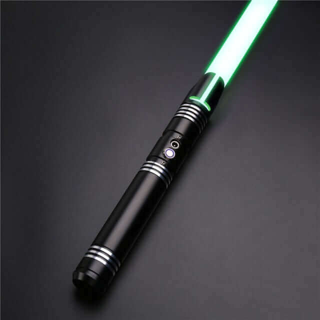 RGB Lightsaber with Heavy-Duty Metal Handle by Kidstoylover - 12 Color Options, 10 Sound Fonts, Force FX, Blaster Effects - Perfect Gift for Kids | Laser Sword Toy
