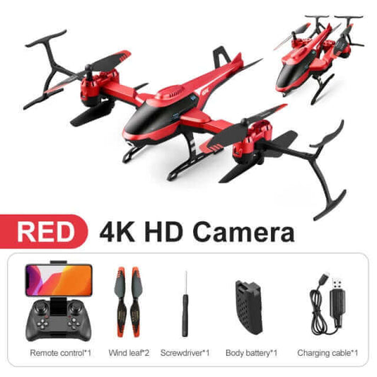 V10 rc mini drone 4k profissional hd câmera fpv drones com câmera hd 4k rc helicópteros quadcopter brinquedos drone 4k profissional