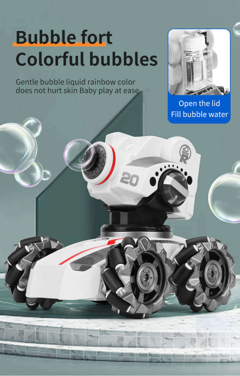 RC 4WD tanque bomba de agua tiro competitivo coche Control remoto juguetes gran tanque Control remoto todoterreno coche niños juguete regalo de Navidad