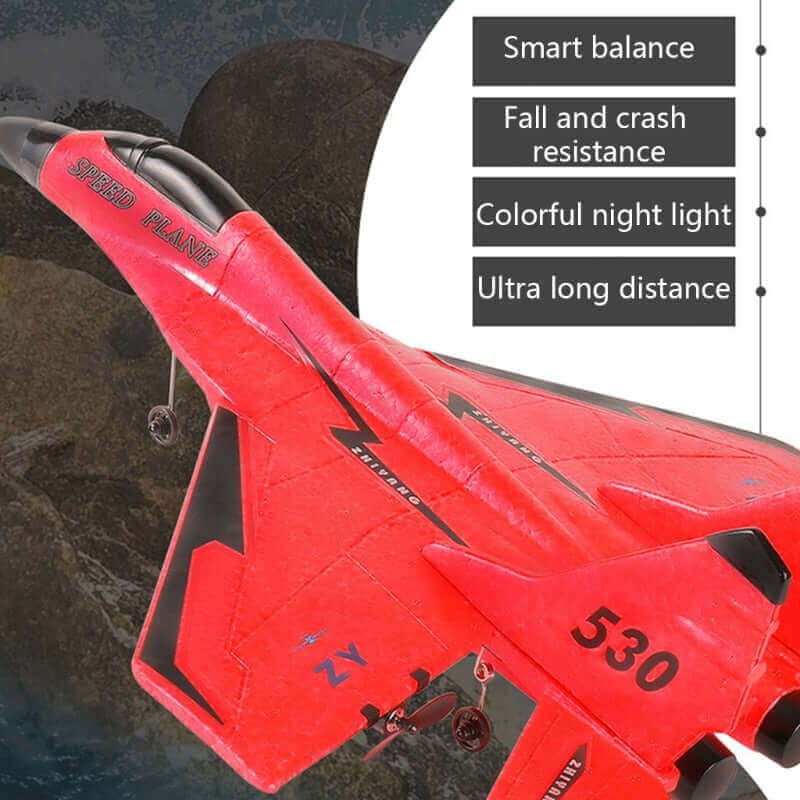 Detailed Features of the 530 RC Drone - Showcasing Educational and Fun Aspects, Ideal Gift for Kids Interested in Technology.