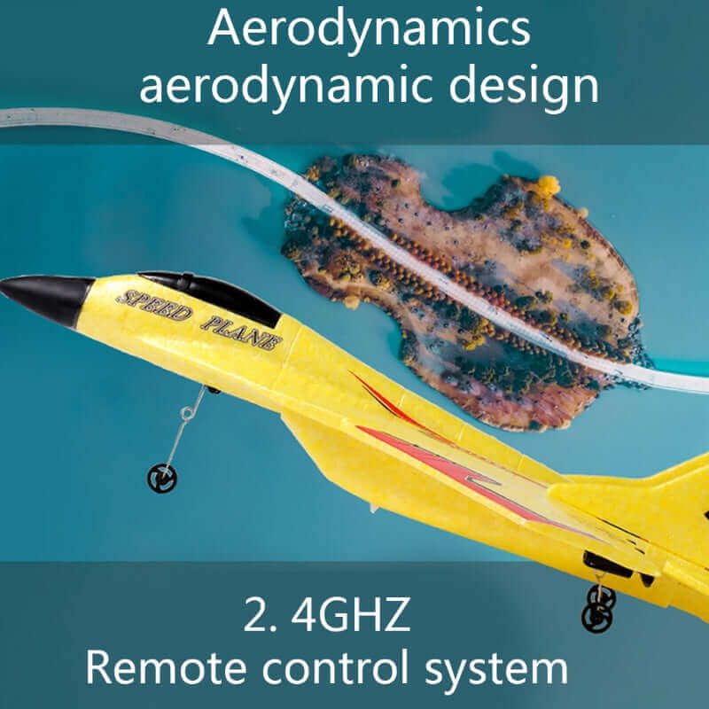 Aerodynamic Design of RC Drone - Enhances Flight Stability for Young Hobbyists.