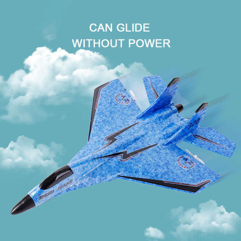 kidstoylover Glider RC Drone MIG 320 glide without power