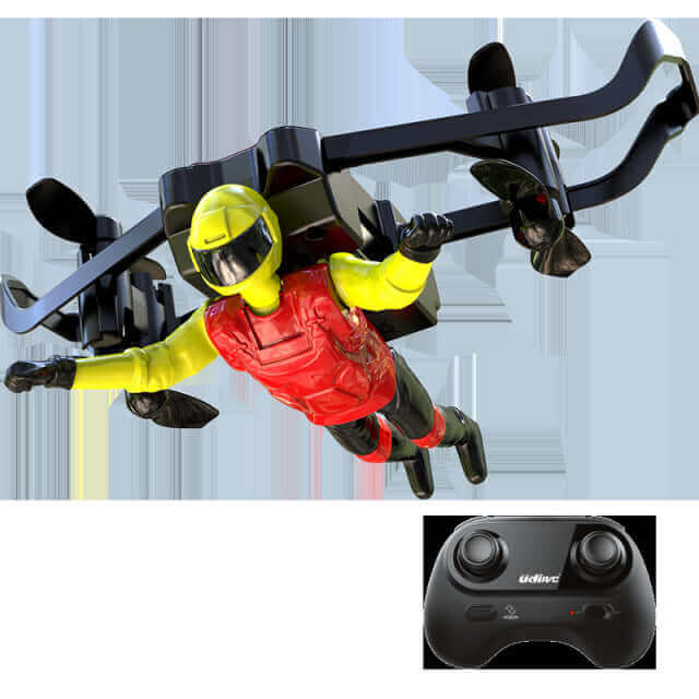 RC Flying Man Drone Toy with Auto Demo, UFO Stunt, Perfect Boy Gift