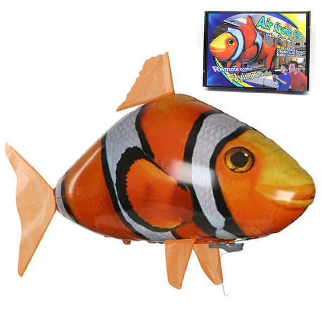 Remote Control Shark Toys - Air Swimming RC Animal Radio Fly Fishing Balloons - Interactive Toy for Children and Boys - Shop Now at KidsToyLover