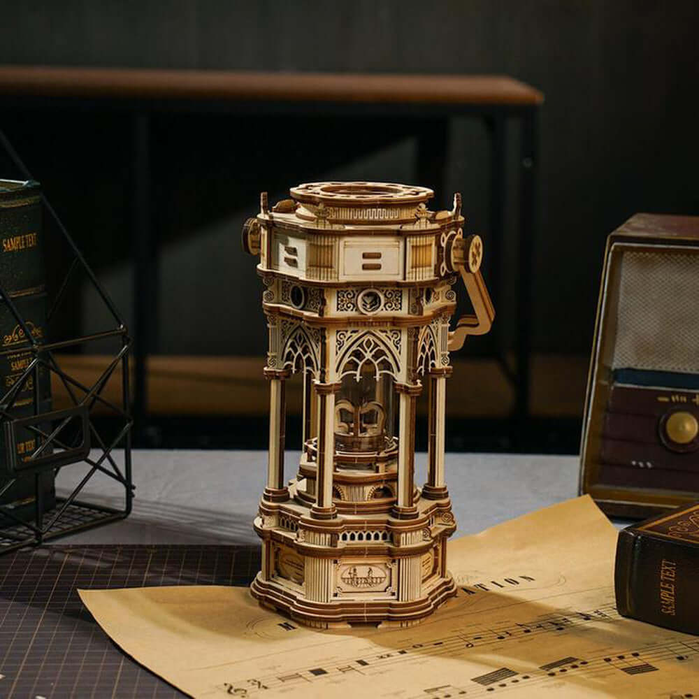 3D Victorian Lantern Music Box Puzzle | Kidstoylover